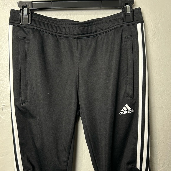 ADIDAS Unisex Climacool Black Track Pants Sweatpants Joggers - Picture 2 of 5